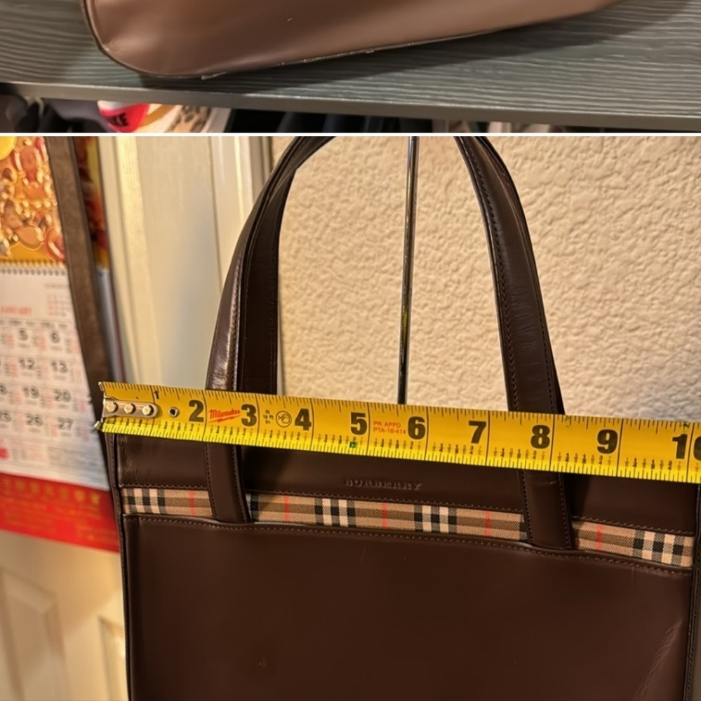 Burberry Authentic Leather Bag - Picture 3 of 15